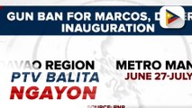 PNP, mapapatupad ng gun ban para sa nalalapit na inagurasyon nina VP-elect Sara Duterte at President-elect BBM