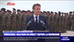 Emmanuel Macron remercie la Roumanie d'avoir accepté le déploiement de l'armée française sur son territoire