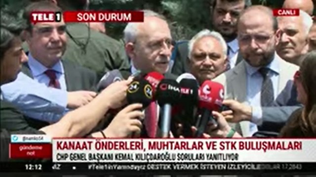 Kılıçdaroğlu: Kaftancıoğlu görevinin başındadır