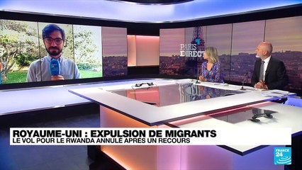 Annulation du vol britannique de migrants: le Rwanda se dit "pas découragé"