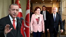Erdoğan'dan CHP ve İYİ Parti'ye adaylık göndermesi: Nasıl biriymiş de seçime kadar yıpranacakmış