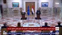 السيسي : أكدت حرص مصر على الالتزام باتفاق ملزم قانوني يحقق مصالح كل الأطراف