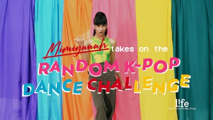 Mimiyuuuh takes on the random K-pop dance challenge
