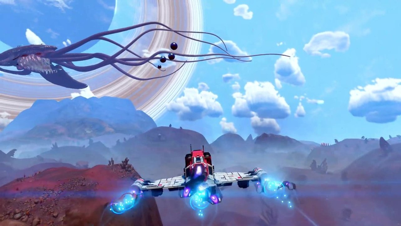 No Man's Sky entdeckt Weltraum-Wale im Trailer zum neuen Leviathan-Update