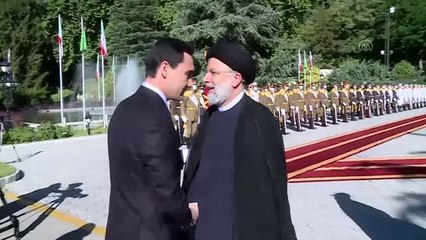 Türkmenistan Devlet Başkanı Serdar Berdimuhammedov, İran'da
