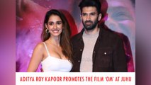 Aditya Roy Kapoor Promotes The Film ‘Om’ At Juhu
