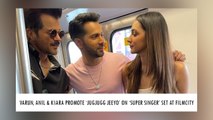 Varun, Anil & Kiara Promote ‘Jugjugg Jeeyo’ On ‘Super Singer’ Set At Filmcity
