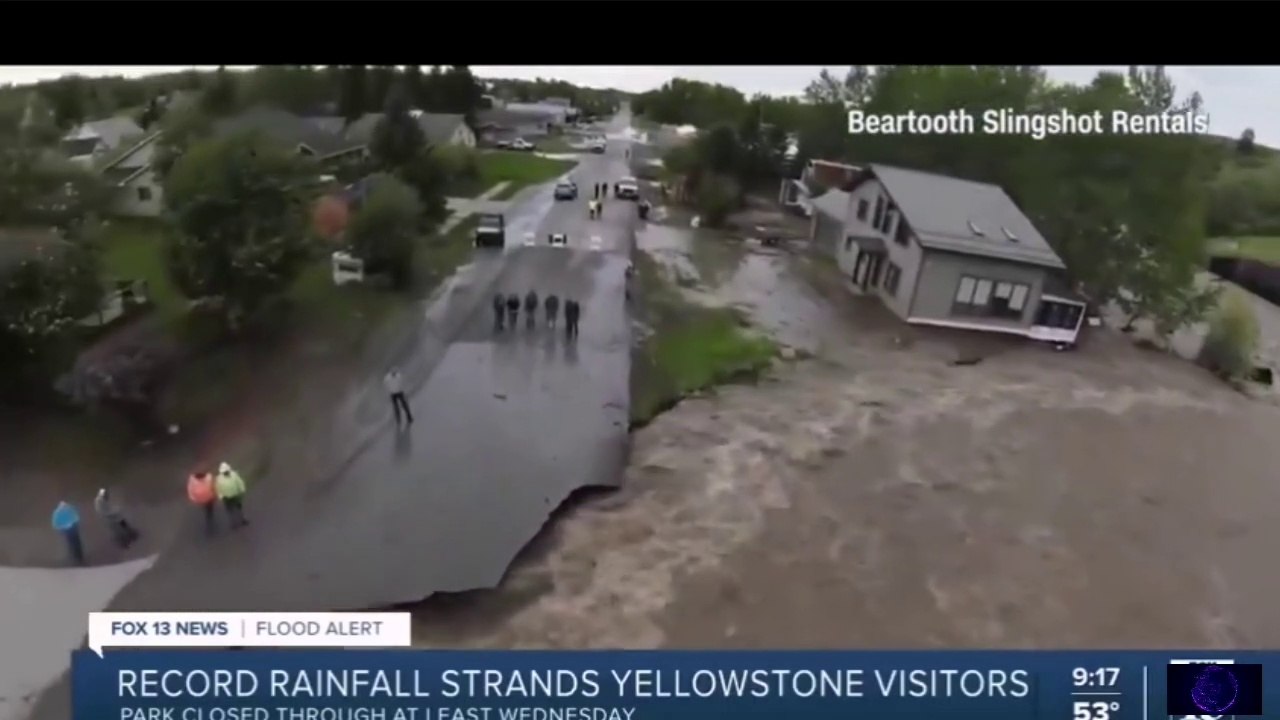 Utahns among those evacuated from YellowstoneNational Park amid historic flooding