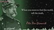 Otto Von Bismarck's Quotes You Should  know before you get old and you regret it #motivation #Quote
