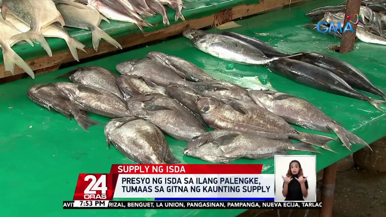 Presyo ng isda sa ilang palengke, tumaas sa gitna ng kaunting supply | 24 Oras
