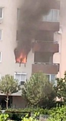 11 katlı apartmanda yangın çıktı, binadaki vatandaşlar tahliye edildi