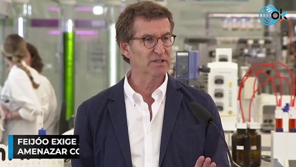 Feijóo exige a Sánchez que desautorice a Lastra por amenazar con tomar las calles si el PSOE pierde