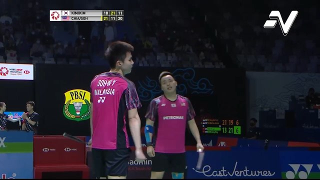 Aaron Chia & Soh Wooi Yik berjaya tundukkan Korea Selatan di Terbuka Indonesia