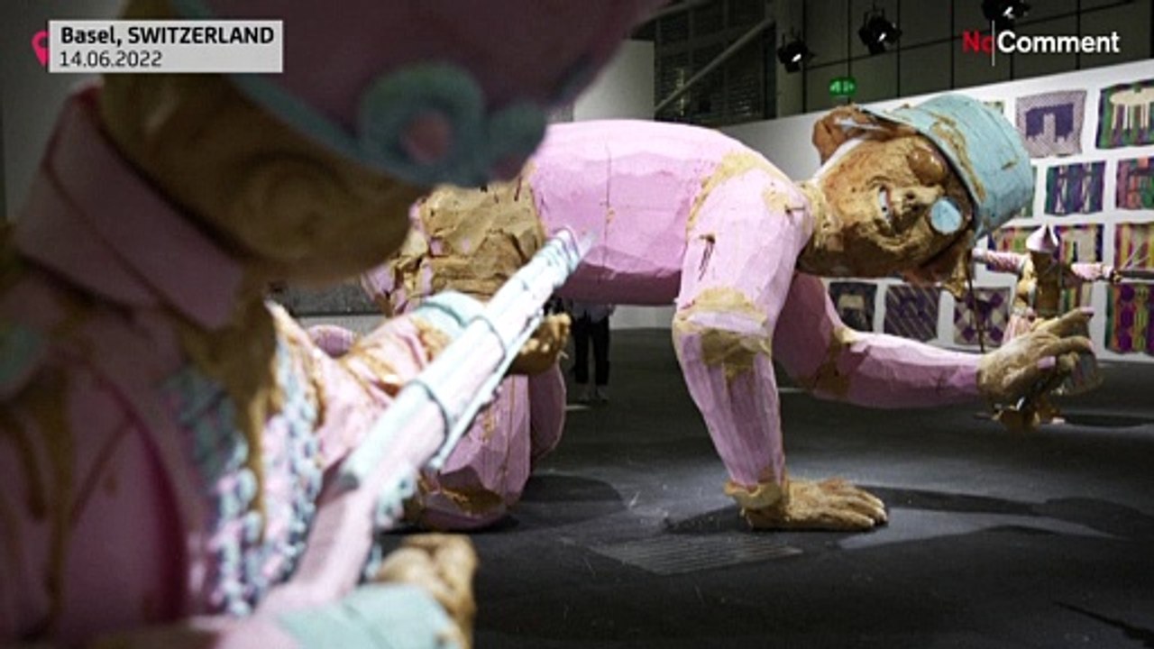 Pénzzel is támogatják az ukránokat a bázeli művészeti vásár szervezői