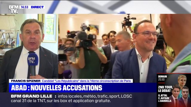 La justice doit entamer une réflexion sur sa manière de traiter les affaires de viol , estimeFrancis Spizner, candidat LR dans la 14e circonscription de Paris