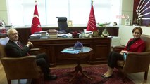 Meral Akşener'den Kemal Kılıçdaroğlu'na ziyaret