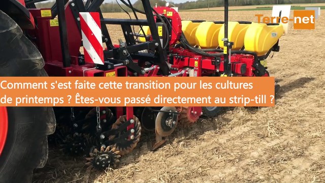 Le strip-till : un outil de transition vers l'ACS pour les cultures de printemps