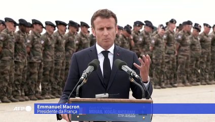 Macron quer mais 'conversas' com Ucrânia