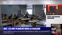 Ils ont planché sous la chaleur pour leur première épreuve du Bac