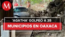 Segob emite declaratoria de emergencia y desastre en Oaxaca tras paso de 'Agatha'