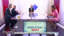 Législatives 2022 - 15/06/2022 -  Débat 4ème circonscription : Laurent Baumel, Fabienne Colboc