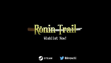 Tráiler de anuncio de Ronin Trail, un videojuego de acción en el Japón feudal