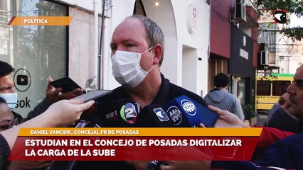 Estudian en el Concejo de Posadas digitalizar la carga de la SUBE