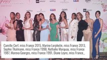 Marine Lorphelin en robe transparente, Delphine Wespiser décolletée : les Miss France sortent le grand jeu !