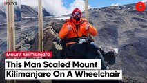 Wheelchair-Bound Bomb-Attack Survivor Scales Mount Kilimanjaro