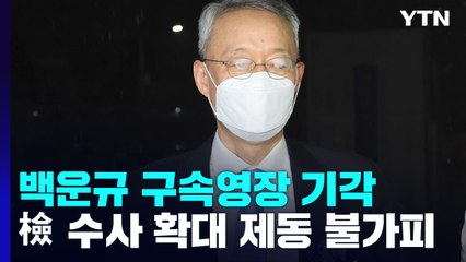 '산업부 블랙리스트' 백운규 영장 기각..."혐의 다툴 여지" / YTN