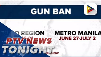 PNP to impose gun ban in time for inauguration of President-elect BBM and VP-elect Sara Duterte