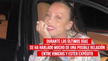 Ester Expósito se pronuncia tras los rumores de un posible romance con Vinicius