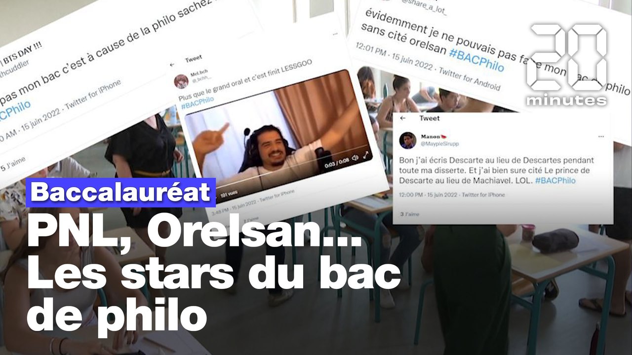 Bac 2022: Orelsan, PNL, les terminales inspirés par les rappeurs pour l'épreuve de philo