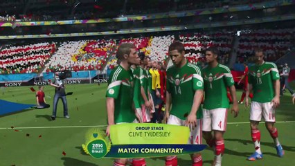 Papua New Guinea Versus Mexico (2014 FIFA World Cup Brazil)