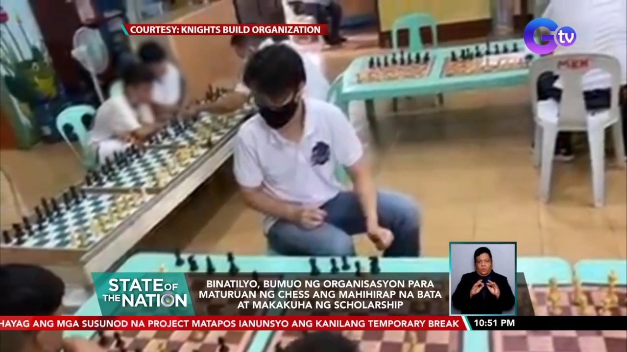 Binatilyo, bumuo ng organisasyon para maturuan ng chess ang mahihirap na bata at makakuha ng scholarship | SONA