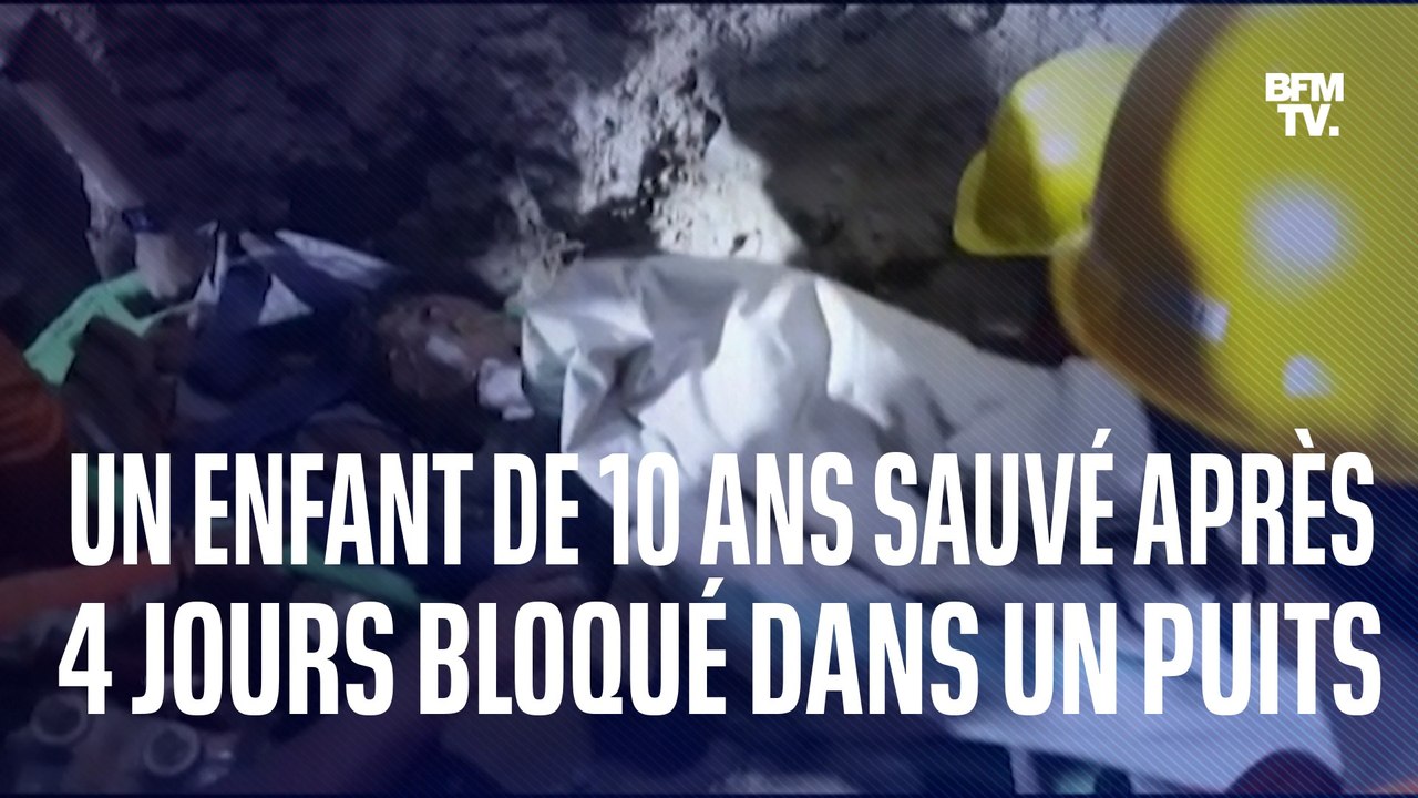 En Inde, un enfant sauvé après être resté quatre jours bloqué dans un puits de 24m de profondeur