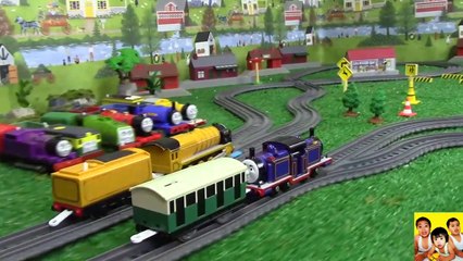 THOMAS AND FRIENDS THE GREAT RACE #56 _ TRACKMASTER RYAN_Legend of the Lost Treasure_KIDS TOY TRAINS