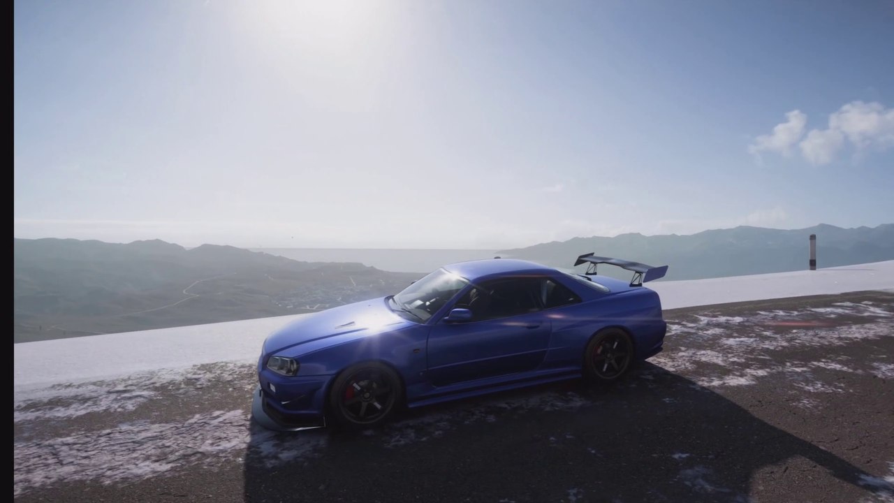 Nissan Skyline BNR34 RB26 Touge attack ForzaHorizon5 ASMR