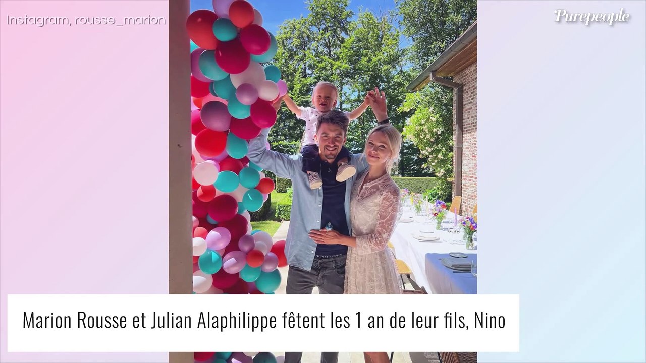 Marion Rousse et Julian Alaphilippe célèbrent le premier anniversaire de Nino avec une fête incroyable !