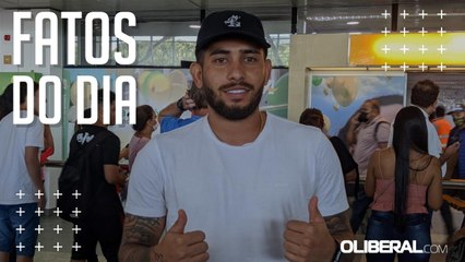 Ex-Paysandu, Leandro Carvalho desembarca em Belém e afirma: 'Meu sonho era jogar no Remo'
