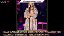 Kelly Clarkson Covers Britney Spears' 'Womanizer' for Kellyoke – Watch Here - 1breakingnews.com