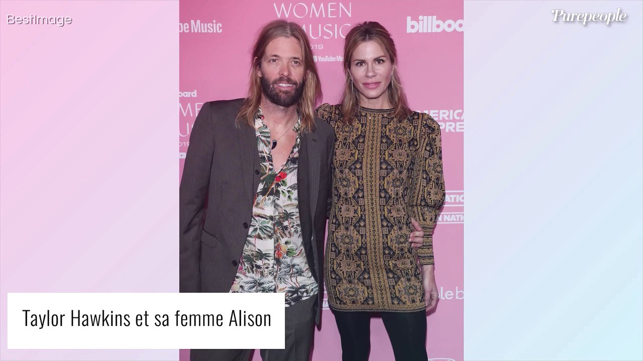 Mort de Taylor Hawkins (Foo Fighters) : sa veuve Alison brise le silence