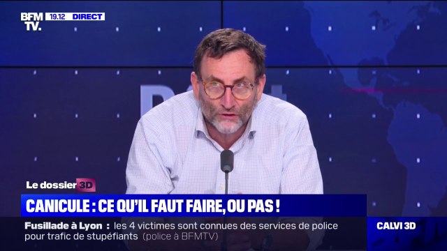 Canicule: Mathias Wargon appelle à ne pas boire d'alcool pour ne pas être déshydraté