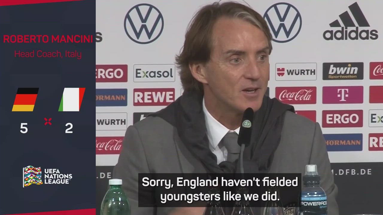 Mancini refuses to accept Italy and England comparison