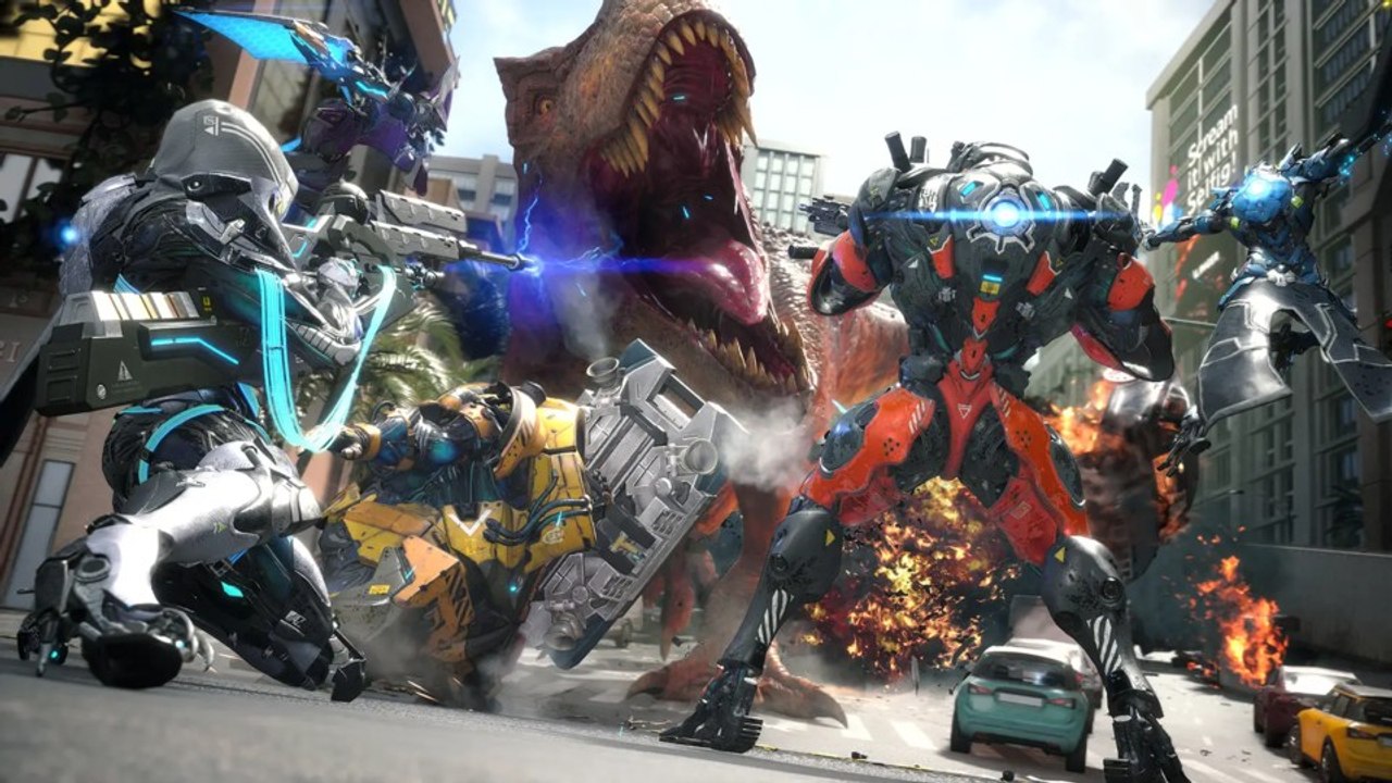 Exoprimal - Koop-Action mit Exosuits und Dinosaurierherden angekündigt