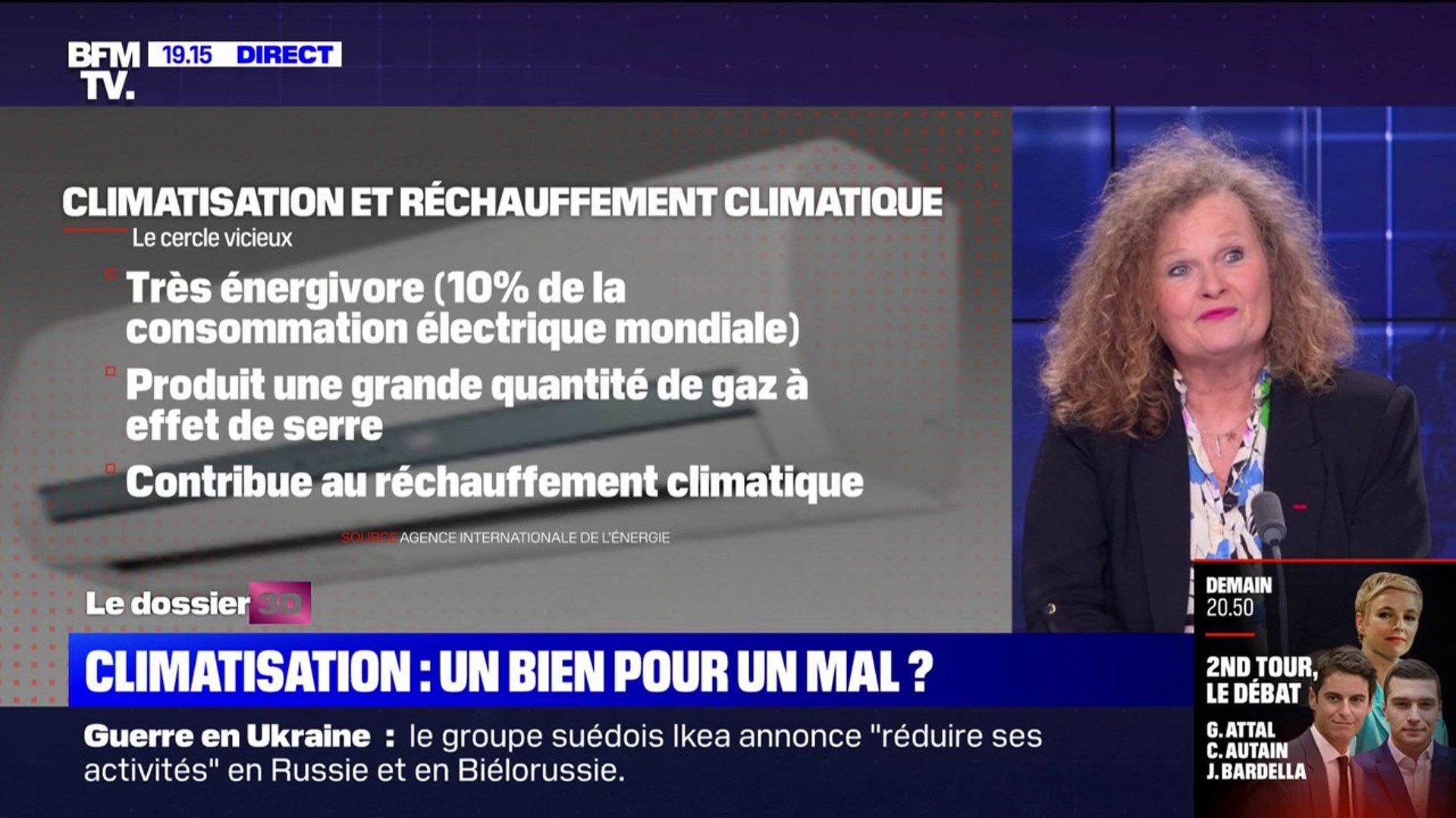Canicule: "Pas de panique !" rassure Sylvie Brunel, géographe et  spécialiste des questions de développement - Vidéo Dailymotion