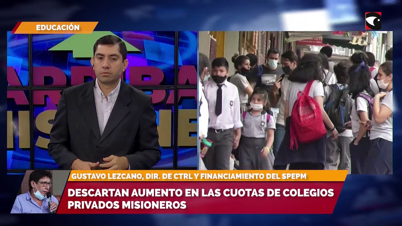 Descartan aumento en las cuotas de colegios privados  Misioneros
