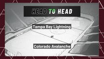 Tampa Bay Lightning At Colorado Avalanche: First Period Moneyline, Game 1, June 15, 2022