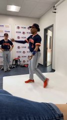 Baseball Player Doing a Backflip Slips on Paper