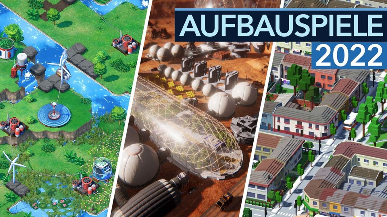 Von Mittelalter bis zu Städten auf dem Rücken von Sauriern - Spannende Aufbauspiele 2022